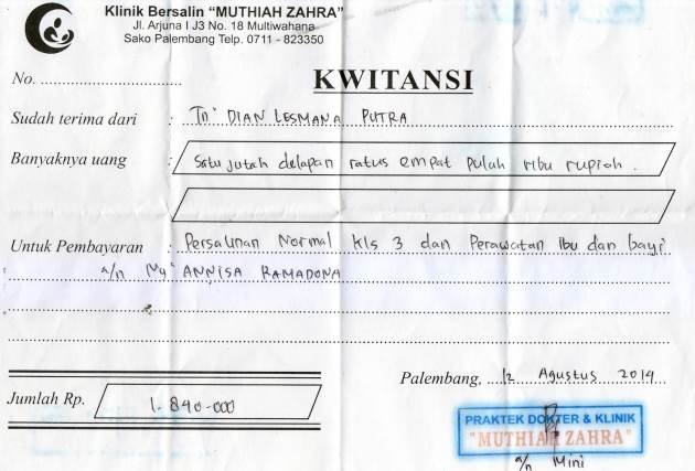 contoh kwitansi contoh kwitansi